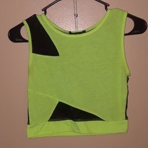 Neon Crop Top